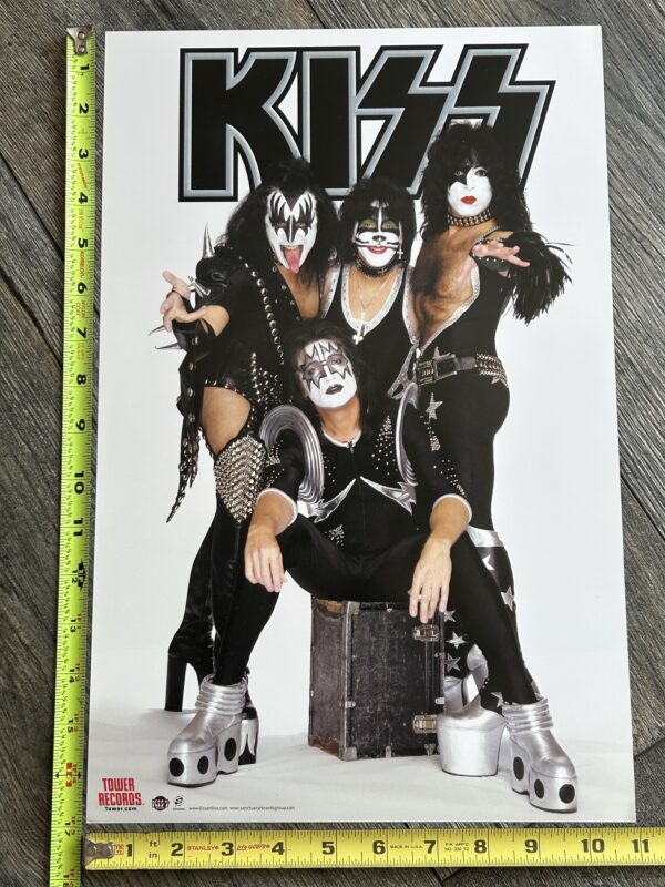 KISS Promo Poster Symphony Alive IV Concert Tower Records 2003 Vintage Kiss