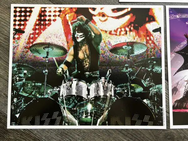 KISS 8x10 Photo Set 2014 Concert Tour OFFICIAL Vintage Kiss Gene Paul Tommy Eric