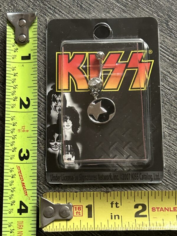 KISS Body Jewelry PAUL STANLEY Makeup Ikon Silver Black 2007 UNWORN Vintage Kiss