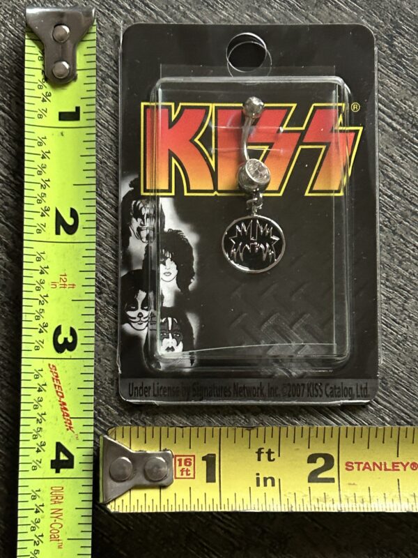 KISS Body Jewelry ACE FREHLEY Makeup Ikon Silver Black 2007 UNWORN Vintage Kiss