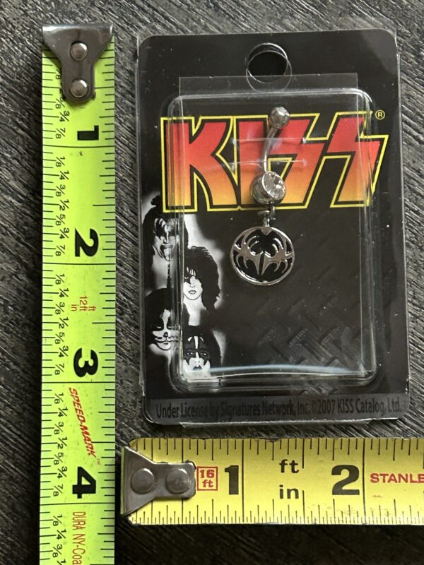 KISS Body Jewelry GENE SIMMONS Makeup Ikon Silver Black 2007 UNWORN Vintage Kiss