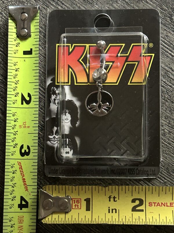 KISS Body Jewelry PETER CRISS Makeup Ikon Silver Black 2007 UNWORN Vintage Kiss