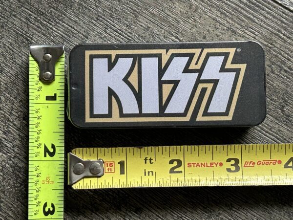 KISS Guitar Pick 4pc Set Sealed Tin Monster Concert Tour 2013 VIP Meet & Greet