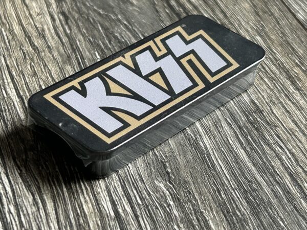 KISS Guitar Pick 4pc Set Sealed Tin Monster Concert Tour 2013 VIP Meet & Greet