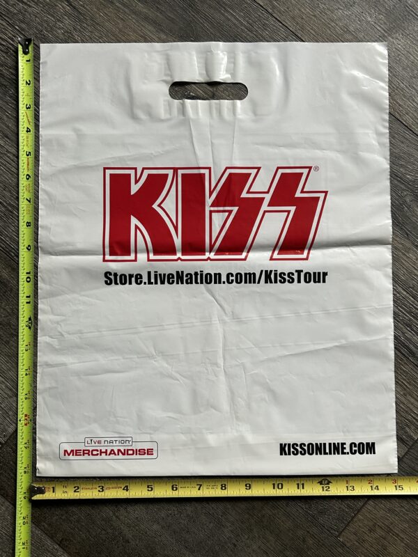 KISS Shopping Bag Merch Booth The Tour Concert Vintage Kiss Memorabilia