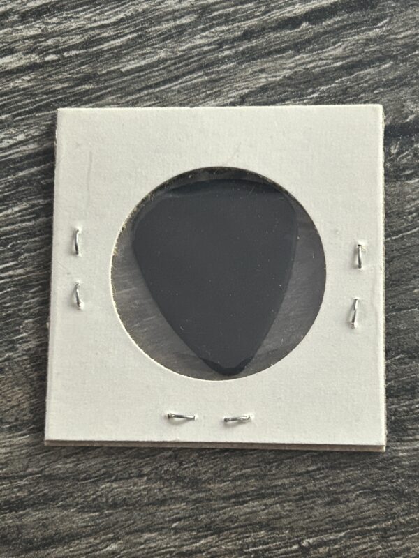 Kiss Guitar Pick Vinnie Vincent Signature 1 SIDED Black White Vintage Kiss