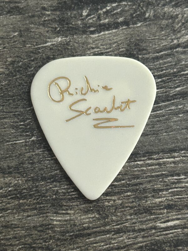 Kiss Guitar Pick Ace Frehley RICHIE SCARLET Just For Fun Tour Japan 1993 Vintage
