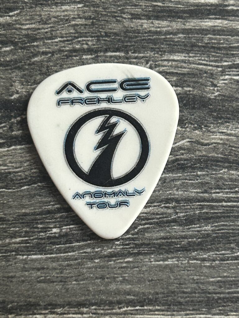 KISS Guitar Pick ACE FREHLEY Anomaly Tour Anthony Esposito Vintage Kiss Plectrum
