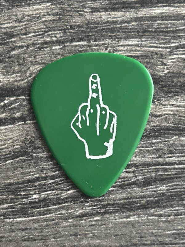 KISS Guitar Pick Farewell Tour PETER CRISS Middle Finger 2000 Vintage Kiss