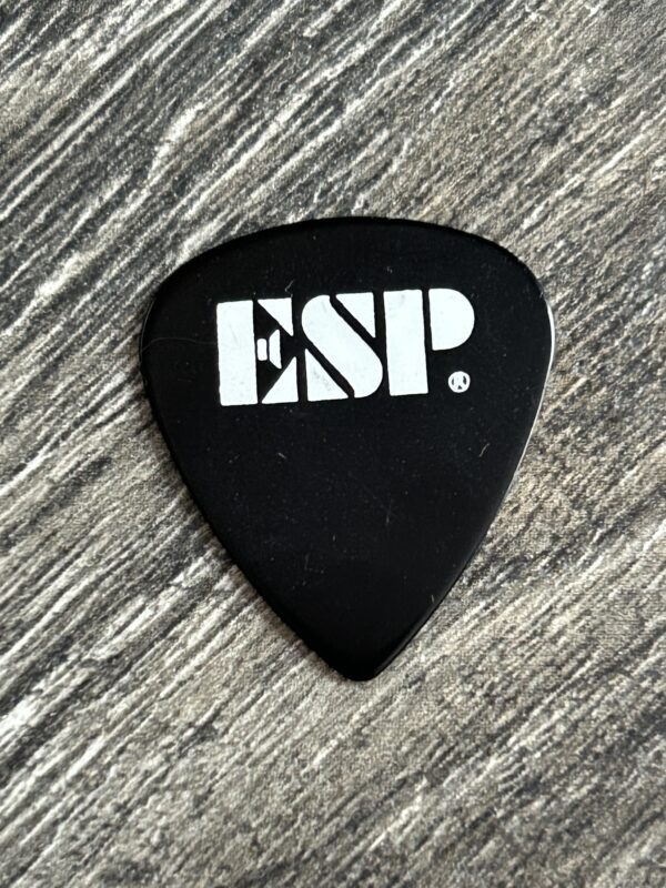 KISS Guitar Pick BRUCE KULICK ESP Guitar Promo Black Vintage Kiss Memorabilia