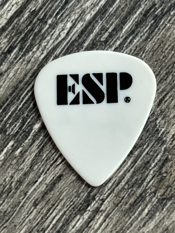 KISS Guitar Pick BRUCE KULICK ESP Guitar Promo White Vintage Kiss Memorabilia