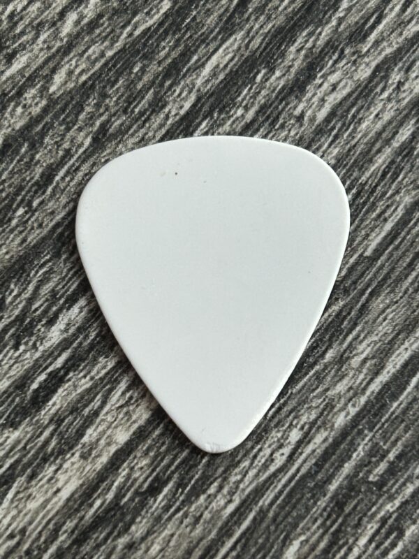 Kiss Guitar Pick ACE FREHLEY Rocket Ride Tour 2008 Planet Stars White 1 Sided