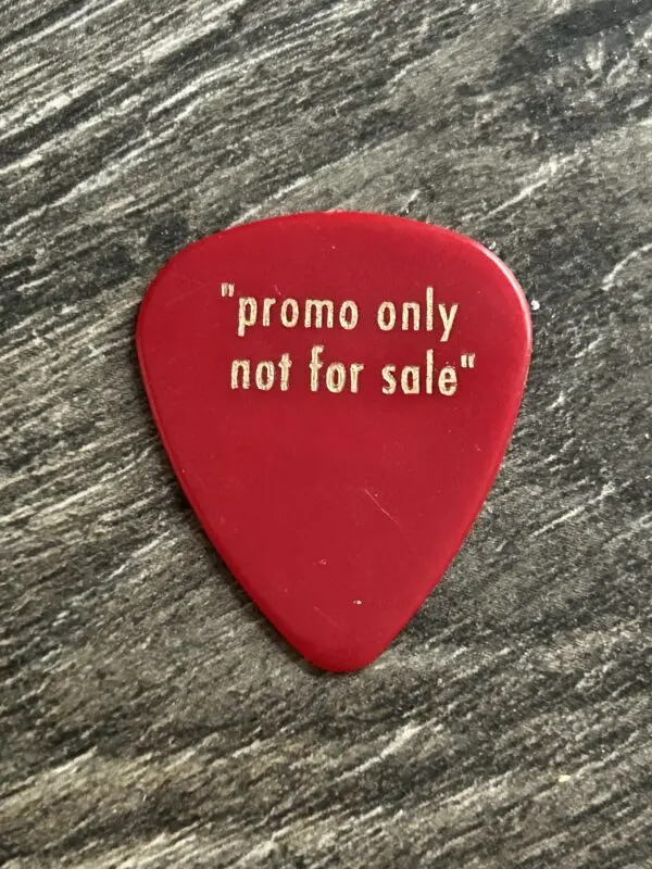 Kiss Guitar Pick ACE FREHLEY 12 Picks CD Promo Signature Red Gold Vintage Kiss