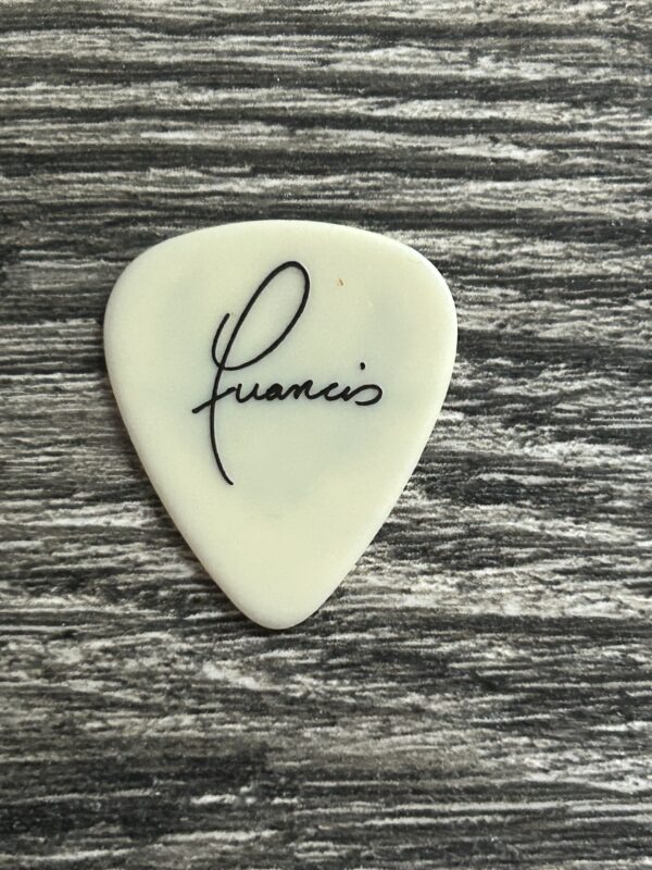KISS Guitar Pick PAUL STANLEY Live To Win Francis Fran Guitar Tech Vintage Kiss