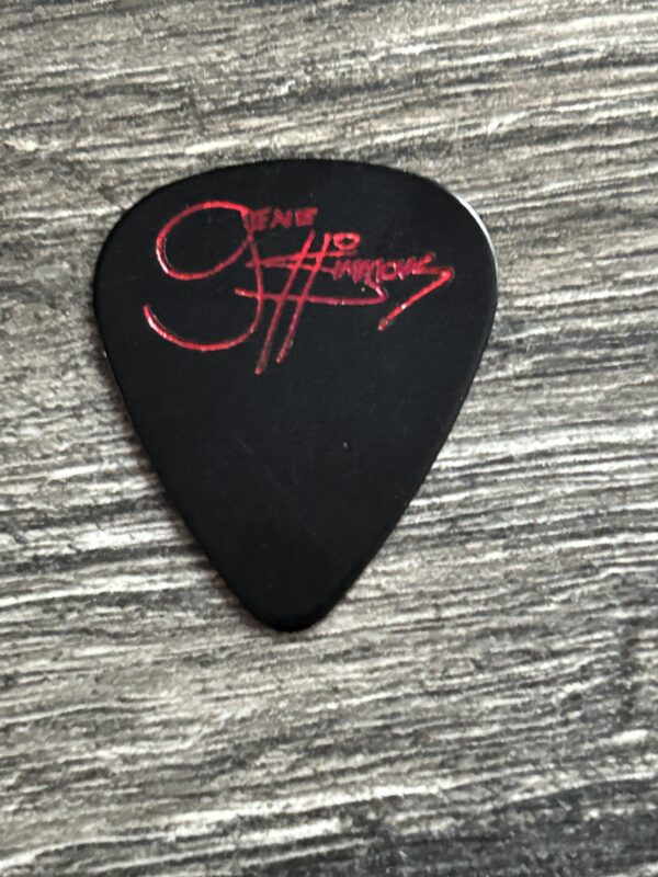 KISS Guitar Pick GENE SIMMONS Alive Worldwide Reunion Black Red Prism Vintage