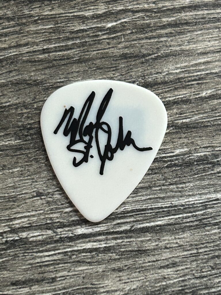 KISS Guitar Pick MARK ST. JOHN 2001 Animalize Tour Style Reissue Vintage Kiss