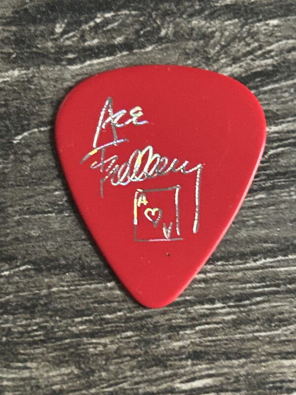 KISS Guitar Pick ACE FREHLEY Alive Worldwide Reunion Red Silver Vintage Kiss