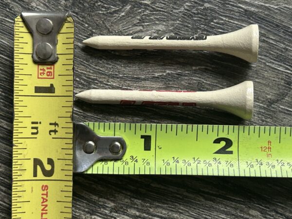 KISS Golf Tee Red Logo Black Logo Set UNUSED Vintage Kiss Memorabilia Golfing