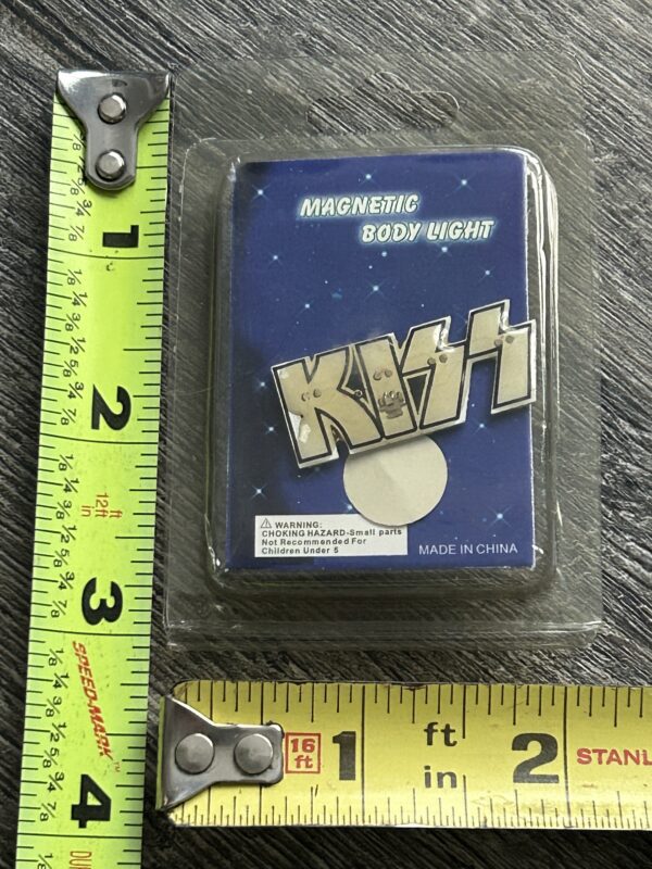 KISS Body Jewelry Magnetic Body Light UNUSED Vintage Kiss Memorabilia