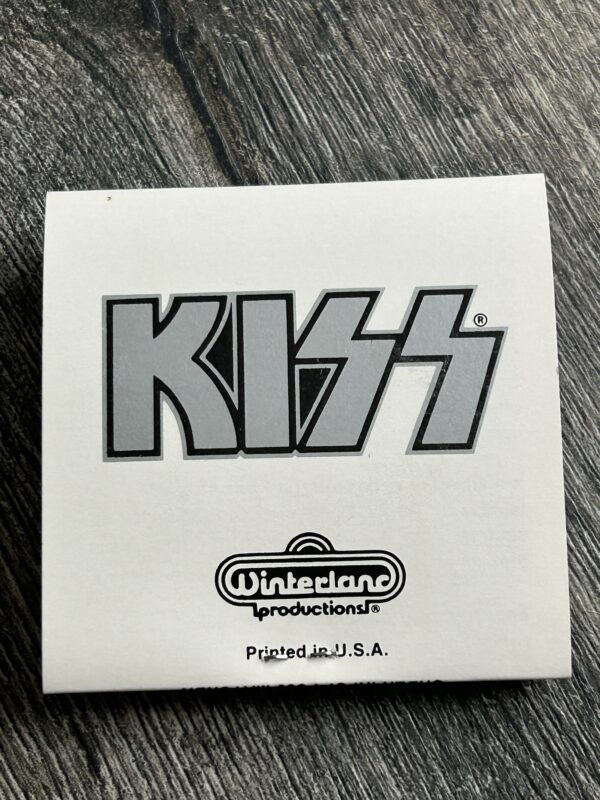 KISS Condom Pack Sealed Revenge Concert Tour 1992 Vintage Kiss Memorabilia