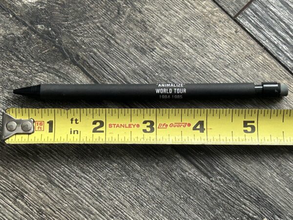 KISS Promo Pencil Animalize Concert Tour Black UNUSED Vintage Kiss Memorabilia