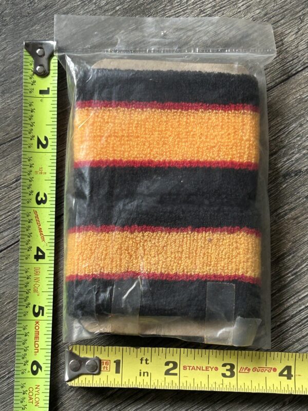 KISS Wristband Set Red Outline Logo Black Orange Vintage Kiss Memorabilia 1980's