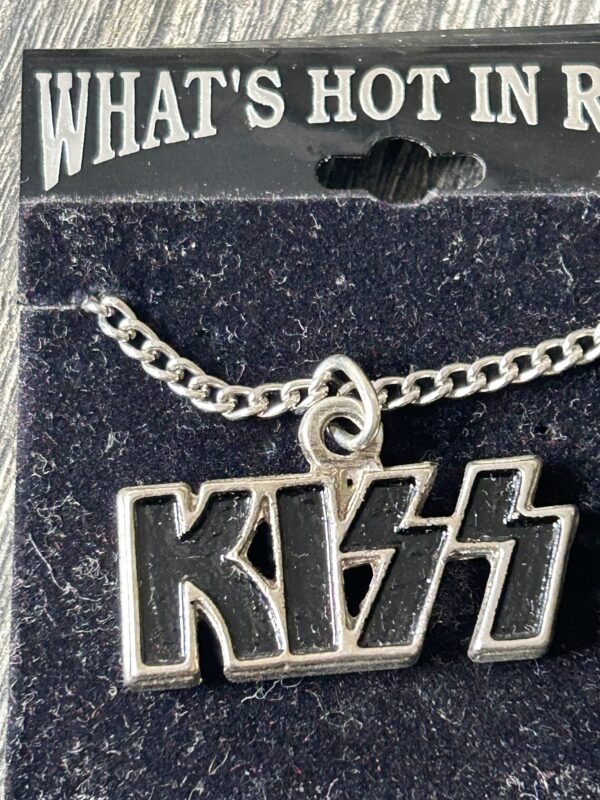 KISS Pendant Necklace Jewelry Winterland 1991 UNWORN Vintage Kiss Memorabilia