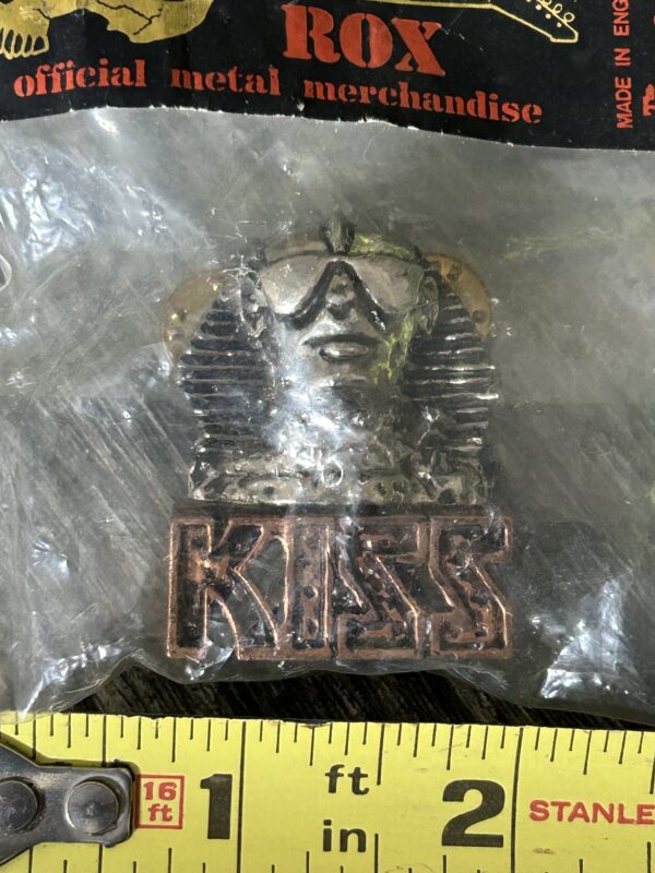 KISS Pin Badge Sphinx Hot In The Shade Germany Logo Vintage Kiss Memorabilia A