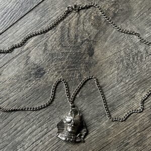 KISS Pendant Necklace Jewelry Sphinx Hot In The Shade PROMO 1989 Vintage Kiss