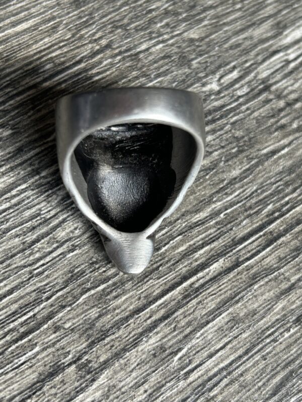 KISS Ring Gene Simmons Tongue Men's Silver Metal Vintage Kiss Memorabilia 1980's