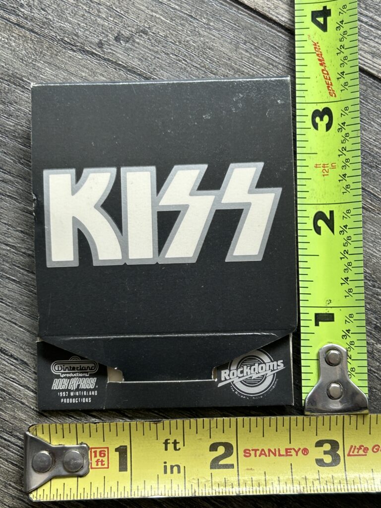 KISS Condom Rockdom Revenge Era Winterland 1992 Vintage Kiss Memorabilia