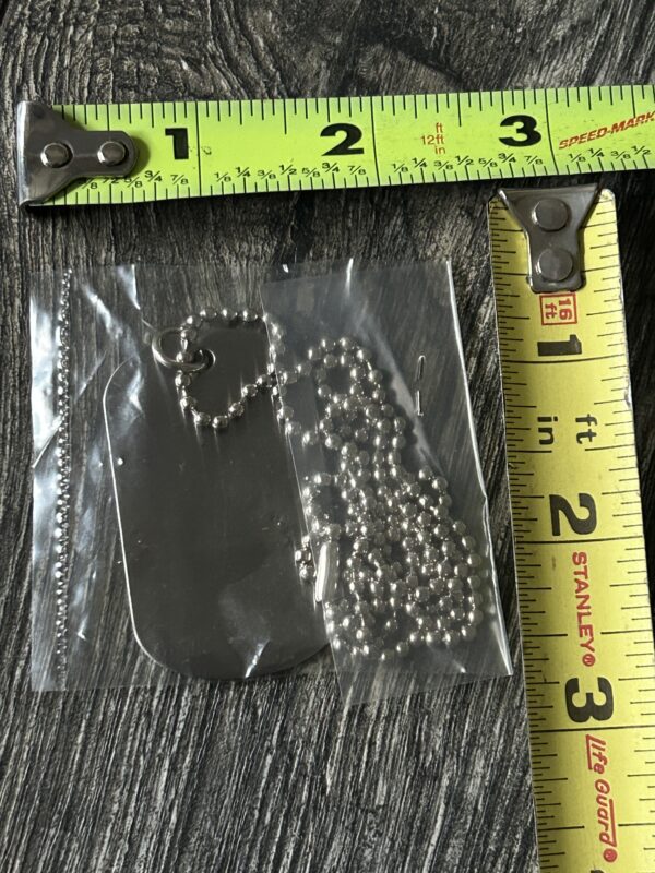 KISS Army Necklace Dog Tag Pendant Black Sealed Vintage Kiss Memorabilia