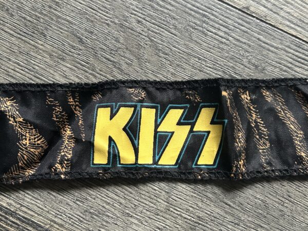 KISS Headband Armband Animalize Album 45" Long Vintage Kiss Memorabilia 1980's