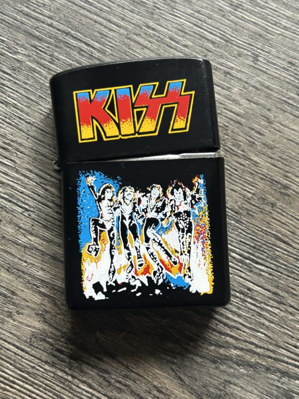 KISS Flip Top Lighter Destroyer Album Empty Vintage Kiss Memorabilia 1980's