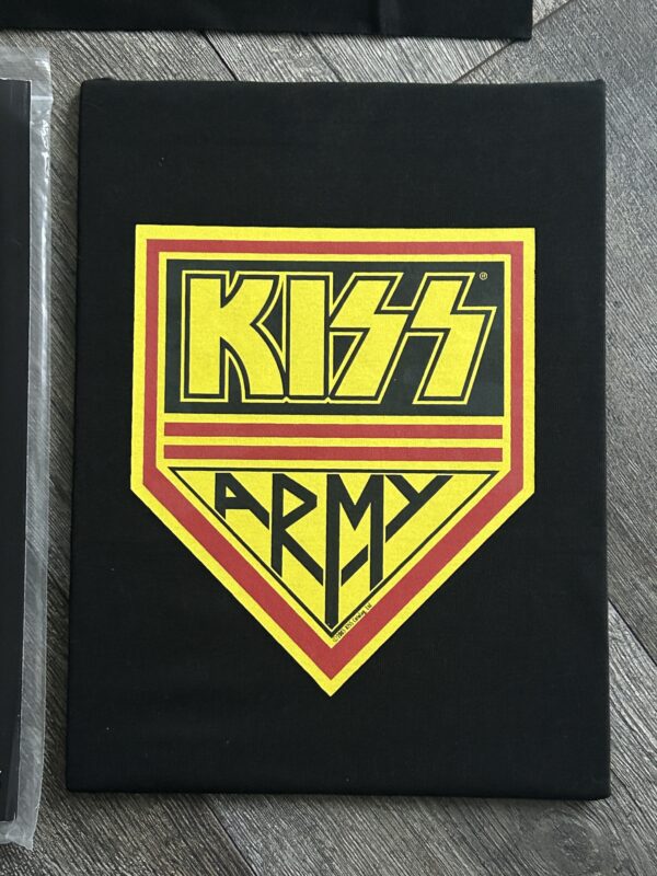 KISS Army Store Display Bang On T-Shirt Transfer Prototype Sample Set 2005