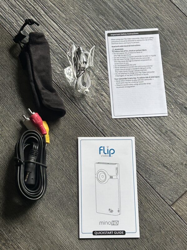 KISS Flip Video Camera Mino Hottest Show Concert Tour 2010 UNUSED Vintage Kiss