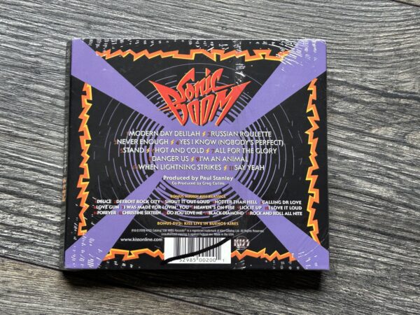 KISS CD Sonic Boom 2 CD + DVD Set SEALED Walmart Exclusive Gene Paul Tommy Eric