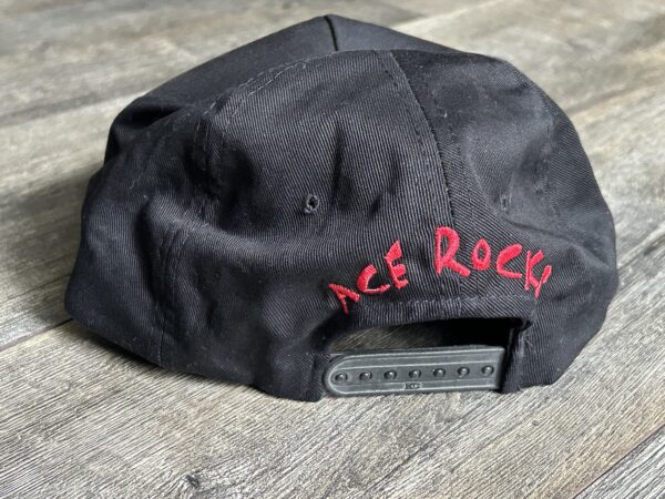 Kiss Hat ACE FREHLEY Trouble Walkin Orange UNWORN Vintage Kiss Memorabilia