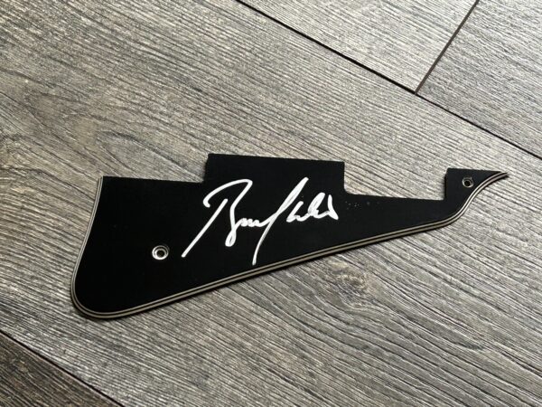 Kiss BRUCE KULICK SIGNED Autograph Gibson Les Paul Guitar Pickguard Vintage Kiss