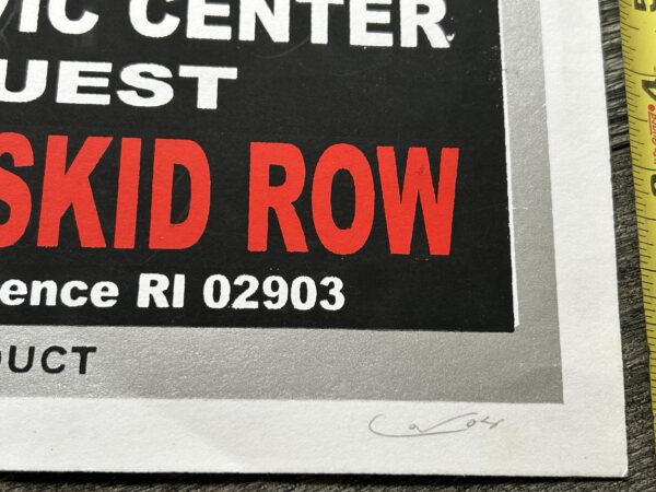 KISS Concert Poster Farewell Tour 2000 Providence Artist Proof Vintage Kiss
