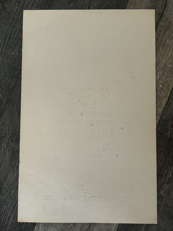 KISS Concert Poster Dynasty Tour Charlotte NC June 24 1979 Vintage Kiss Aucoin - Image 2