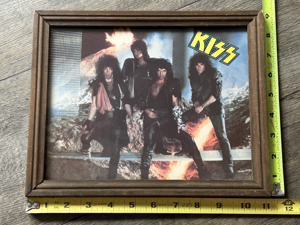 KISS Carnival Photo Boardwalk Prize Animalize Vintage Kiss Memorabilia Carr B