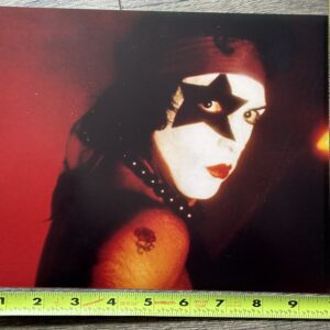 KISS Photo PAUL STANLEY Elder Era 8x10 Vintage Kiss Memorabilia Aucoin Era
