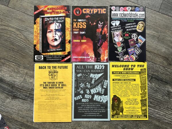 KISS Program NY Kiss Convention Lot 1992 1997 1999 2005 2007 2008 Vintage Kiss