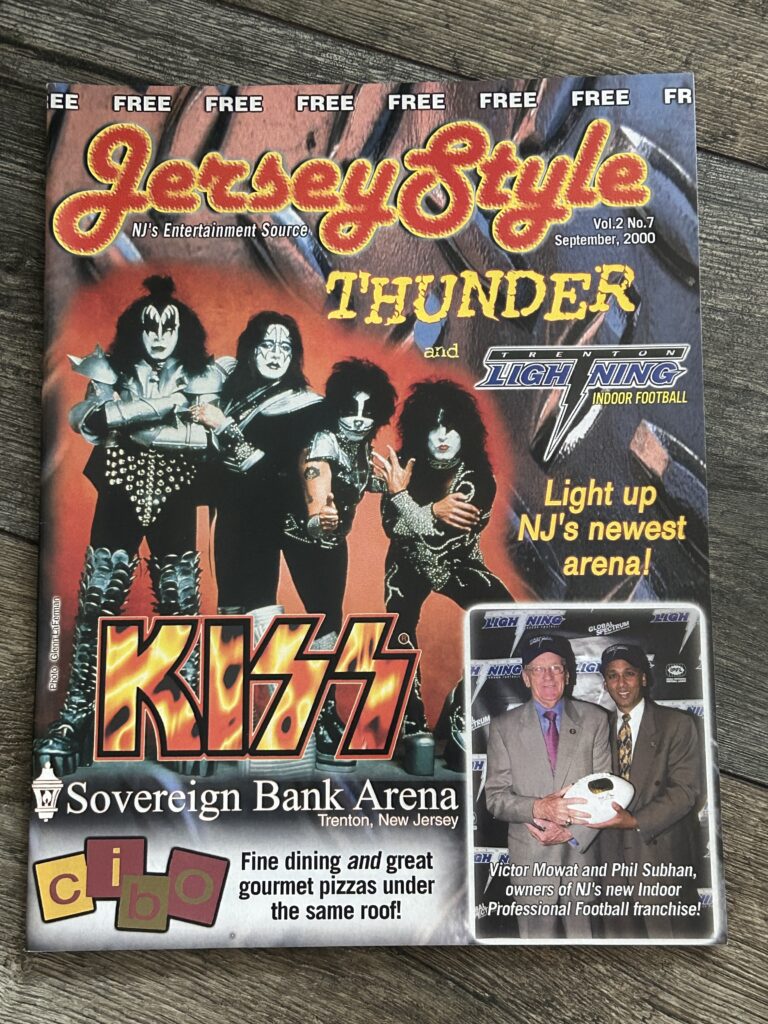 KISS Magazine Jersey Style Farewell Concert Tour NJ Sovereign 2000 Vintage Kiss