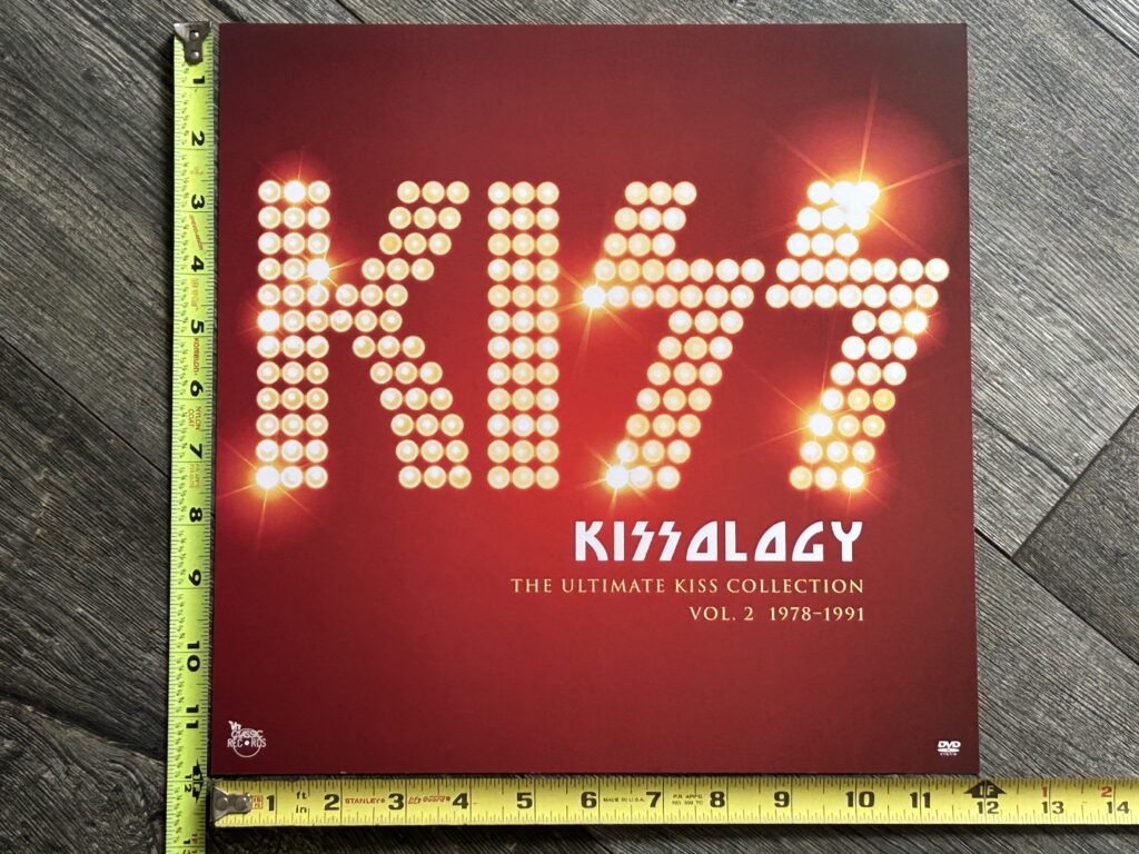 KISS Promo Flat Store Display KISSOLOGY Volume 2 12x12 Mini Poster Vintage Kiss