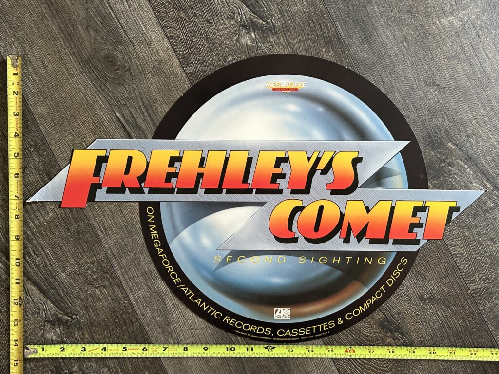Kiss Store Display ACE FREHLEY Frehley's Comet Promo Second Sighting Vintage