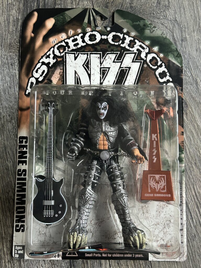 KISS Figure McFarlane Psycho Circus Tour Edition GENE SIMMONS Kiss Memorabilia