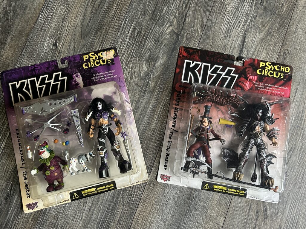 KISS Figure McFarlane Psycho Circus GENE SIMMONS PAUL Vintage Kiss Memorabilia