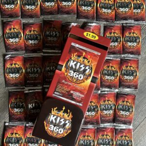 KISS Card Store Display Dispenser Box Press Pass 360 Degrees w/ Wrappers 2009